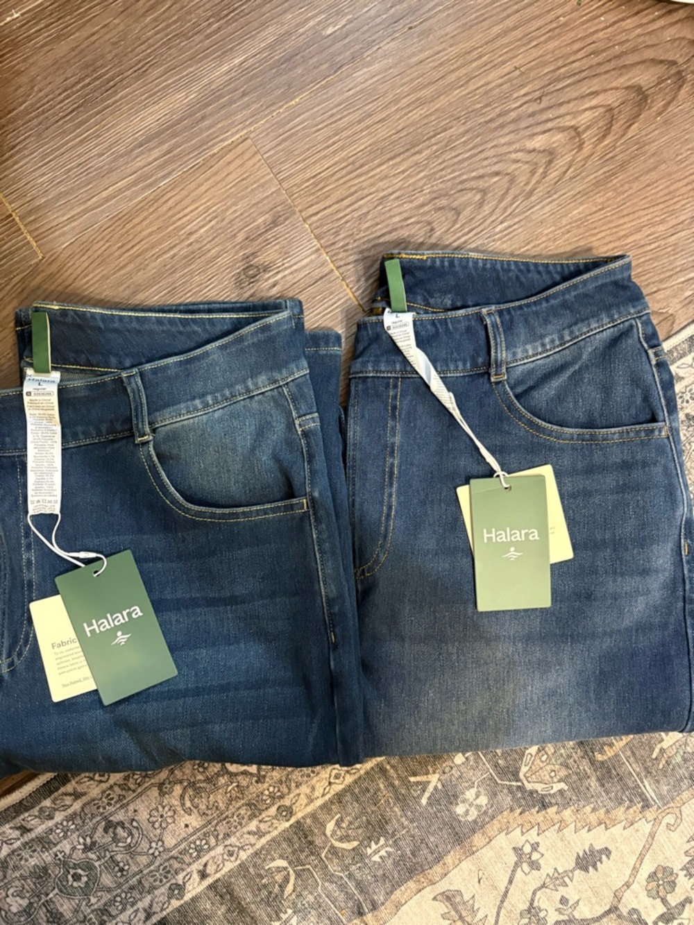 Halara Flex High Waisted Jeans 2 pair